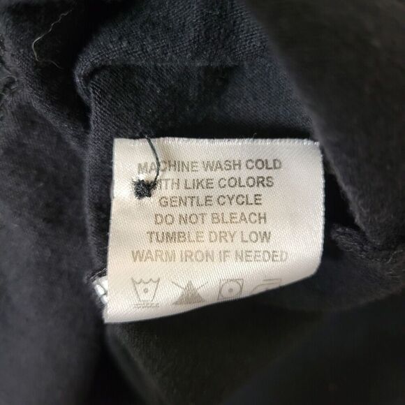 Taco Bell Shirt Mens XXL 2XL Black Logo Short Sleeve Henley Employee Crew Member - Picture 10 of 11